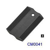 Flea Comb, Square Handle - CM0041